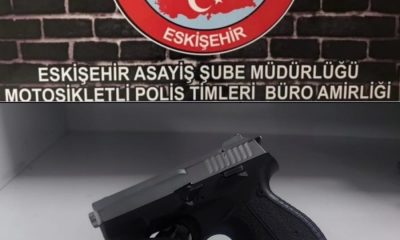 Şüpheli şahıstan tabanca ele geçirildi