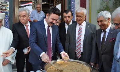Ahilik Haftası’nın ilk gününde helva dağıtıldı