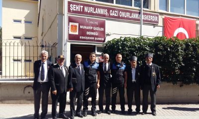 Polis ekiplerinde Gaziler Günü ziyareti