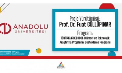 Prof. Dr. Güllüpınar’ın projesi destek almaya hak kazandı