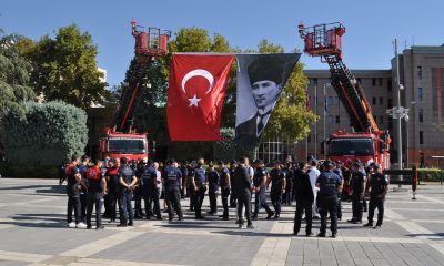 İtfaiye Teşkilatı ile Eskişehir İtfaiyesi’nin kuruluş yıl dönümü için kutlama yapıldı