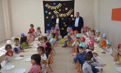 Beylikova Kaymakamı ile Belediye Başkanı minikleri ziyaret etti