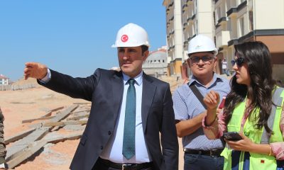 Çevre ve Şehircilik İl Müdürü Hikmet ÇELİK Odunpazarı Toki Şantiyelerinde İncelemelerde Bulundu