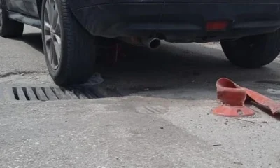 Araçlara trafik dubaları bile engel olmuyor