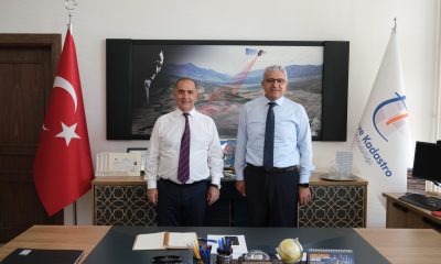 Başkan Küpeli’den Tapu Kadastro Bölge Müdürü Cevdet Kılıç ziyareti