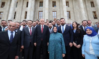 AK Parti Gençlik Kolları TBMM’de Cumhurbaşkanı ile Görüştüler