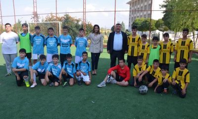 Ortaokullar arası ‘Cumhuriyetimizin 100’üncü Yılı Futbol Turnuvası’ heyecanı başladı