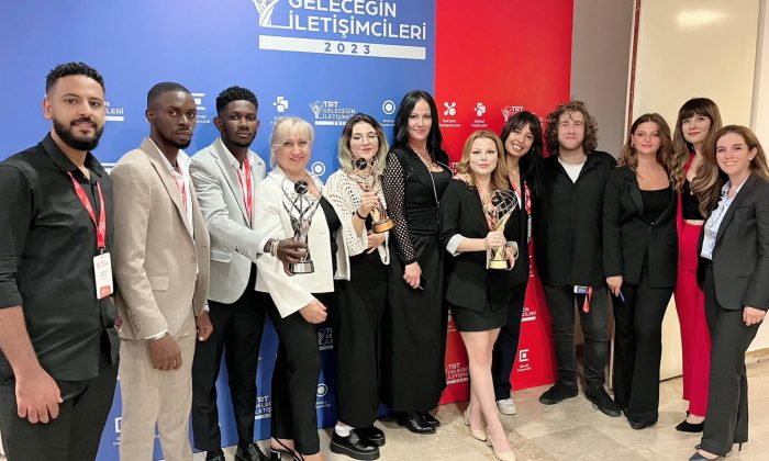 İBF öğrencileri TRT Geleceğin İletişimcileri Yarışması’ndan ödüllerle döndü