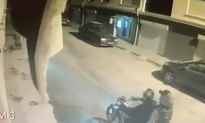 ‘Halı’ hırsızları güvenlik kamerasına yakalandı (Video Haber)