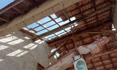 Çiftçilerin tohumunu elediği binanın içler acısı hali onarılmayı bekliyor