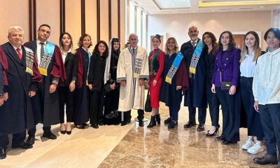 ESOGÜ rektörü ve dekanları Cumhurbaşkanlığı Külliyesi’nde törene katıldı