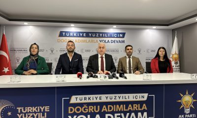 AK Parti’den 81 ilde ortak düzenlenen Filistin açıklaması