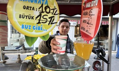 Sifon limonata’ ve nar suyu mevsim geçişlerinin gözdesi oluyor
