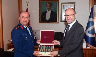 Orgeneral Güneykaya’dan Rektör Erdal’a iade-i ziyaret