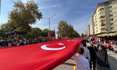 Eskişehir’de Cumhuriyetin 100’üncü yılı coşkuyla kutlandı