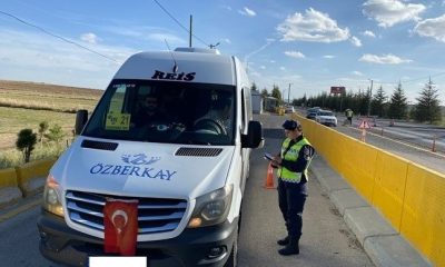 Jandarma ekiplerinden 14 ilçede eş zamanlı trafik denetimi