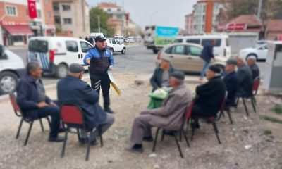Yaşlı vatandaşlar dolandırıcılara karşı bilgilendirildi