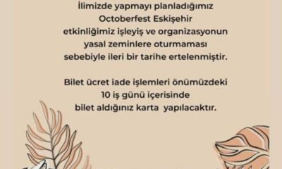 İçki Festivali İptal Edildi Memur-Sen Vali Aksoy’a Teşekkür Etti