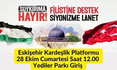 Kardeşlik Platformu,Filistin’e Destek için Yürüyecek
