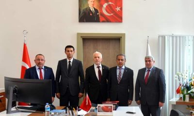 MHP’li Belediye Başkanlarından Bildirici ‘ye Hayırlı olsun ziyareti