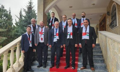 SES Partisi’nden Filistin Büyükelçisi ‘ne Ziyaret