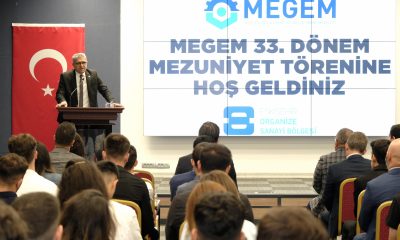MEGEM 33. DÖNEM MEZUNLARINI VERDİ