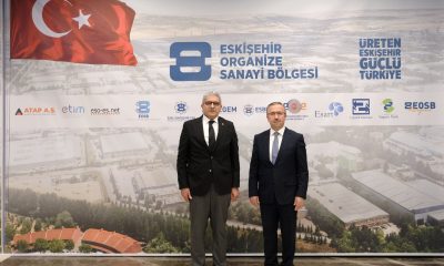 BAŞKAN KÜPELİ İL MİLLİ EĞİTİM MÜDÜRÜ AYDIN’I AĞIRLADI