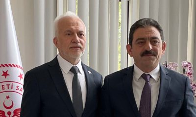 Murat Özcan’dan Bildirici’ye Hayırlı olsun Ziyareti