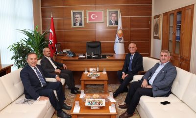 Metin Çekiç’ten Yusuf Ziya Yılmaz’a Nezaket Ziyareti