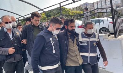 Polislerin yaralandığı eylemde gözaltına alınan 4 öğrenci adliyeye sevk edildi