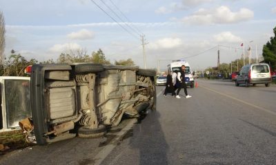 Tavşanlı’da trafik kazası: 3 yaralı