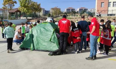 DAK ilkokul öğrencilerine afet bilinci eğitimi verdi