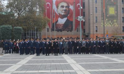 Eskişehir’de 10 Kasım Atatürk’ü anma töreni