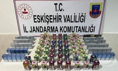 Jandarma’dan kaçak sigara operasyonu