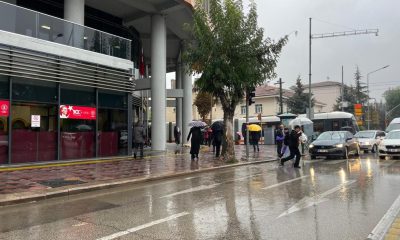 Eskişehir’de sağanak yağış etkili oluyor