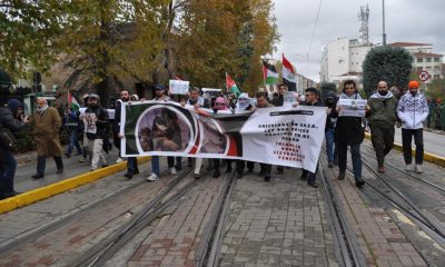 Farklı ülkelerden 300 öğrenci Filistin için bir araya geldi