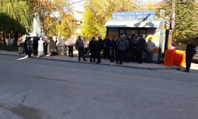 Ekmek dağıtımındaki aksama tepkiye neden oldu