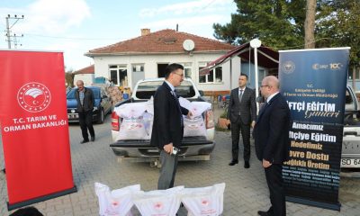 Alpu’da Taner ve Selçuklu buğday tohumları Eskişehir’de