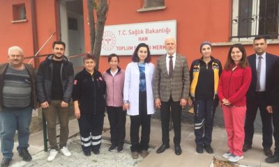 İl Sağlık Müdürü Dr. Öğr. Üyesi Yaşar Bildirici ilçe gezilerine devam ediyor