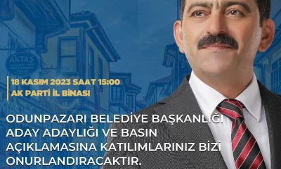 Murat Özcan Odunpazarı İçin Yarın Yola Çıkıyor