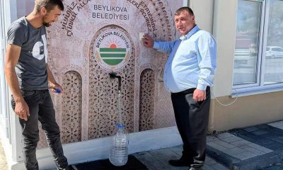 Beylikova’da Artık içme suyu Bedava