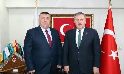 Özkan Alp’ten Mustafa Destici’ye Ziyaret