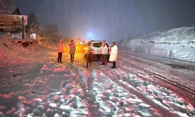 Bölge’ye mevsimin ilk karı yağdı
