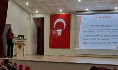 Eskişehir’de okul kantinlerine eğitim verildi