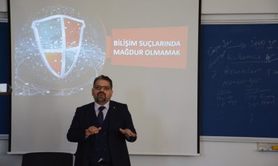 Turizm Fakültesinde “Bilişim Suçlarında Mağdur Olmamak” konuşuldu