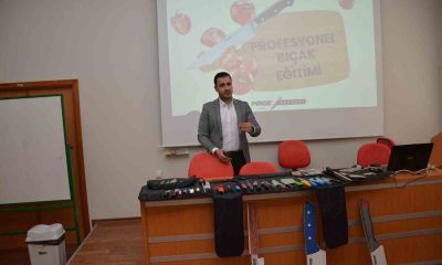Profesyonel bıçak eğitimi ve kullanımı semineri EMYO’da gerçekleştirildi
