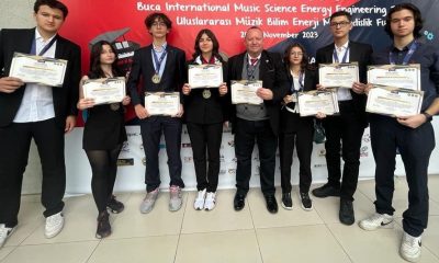 Eskişehir Fatih fen Lisesi projesiyle dünya birincisi oldu