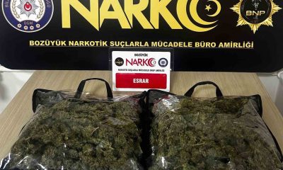 Bilecik’te yarım kilo esrar ele geçirildi