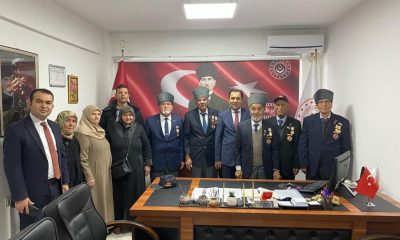 Kıbrıs Gazileri il müdürü ile bir araya geldi