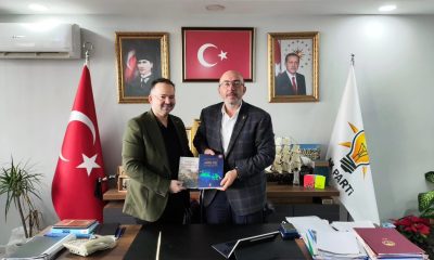Başkan Önsay, TÜBA-TESEP Ödüllü Öğretim Üyesi Özcan ile bir araya geldi